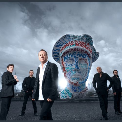 A banda escocesa Simple Minds A banda escocesa Simple Minds