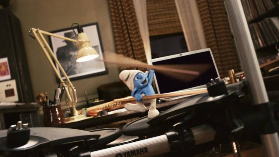 Desastrado: como seu nome sugere, o Smurf vive metido em encrencas Desastrado: como seu nome sugere, o Smurf vive metido em encrencas