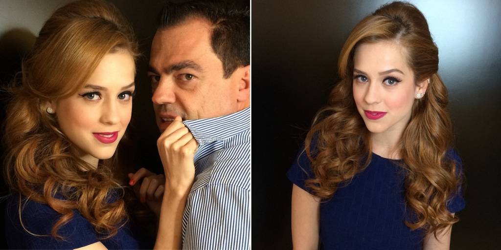 Sophia Abrahão em look sessentinha: um penteado clássico e fácil de copiar em casa