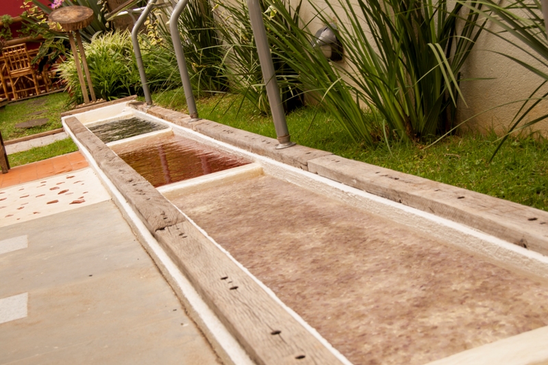 Caminho das Pedras, atração gratuita do Espaço Surya, um dos spas participantes da Spa Week 2013 Caminho das Pedras, atração gratuita do Espaço Surya, um dos spas participantes da Spa Week 2013