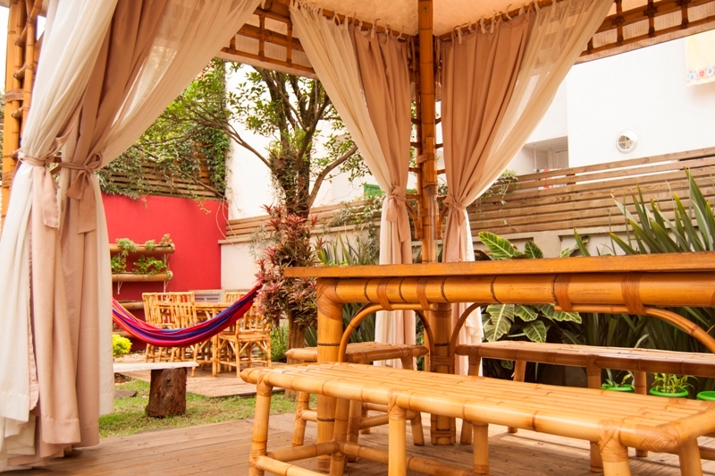 Jardim do Espaço Surya, um spa vegano e participante do Spa Week 2013 Jardim do Espaço Surya, um spa vegano e participante do Spa Week 2013