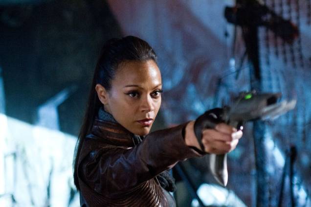 Além da Escuridão - Star Trek: a atriz Zoe Saldana Além da Escuridão - Star Trek: a atriz Zoe Saldana