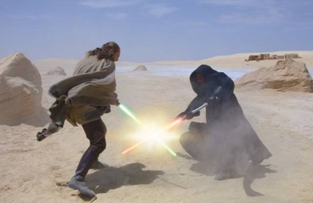 A Ameação Fantasma: episódio flagra o surgimento de Anakin Skywalker (Jake Lloyd) A Ameação Fantasma: episódio flagra o surgimento de Anakin Skywalker (Jake Lloyd)