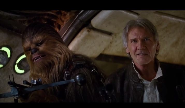 Harrison Ford aparece no novo trailer de Star Wars. Confira também a data de estreia