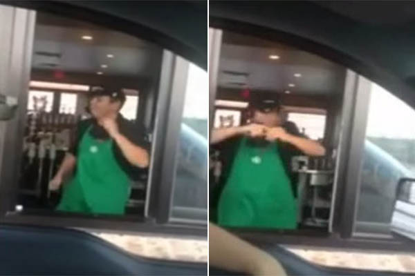Funcionário do Starbucks atende os clientes da maneira mais divertida