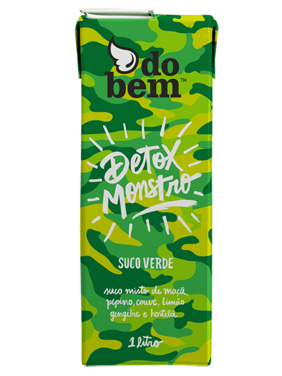 Suco verde de caixinha