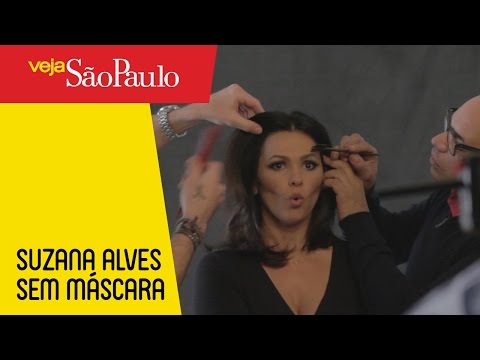 Suzana Alves, sem máscara