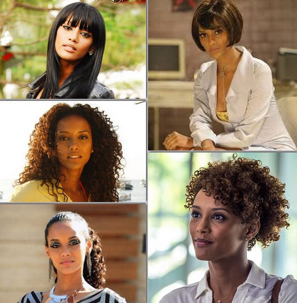 Taís Araújo abandona os cachos e aparece com novo visual