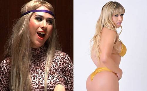Tatá Werneck, a Valdirene de ‘Amor à Vida’, brinca com “sósia” candidata a Miss Bumbum