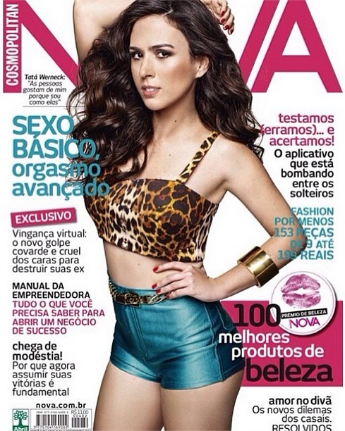 Os segredos dos meus cabelos de capa de revista