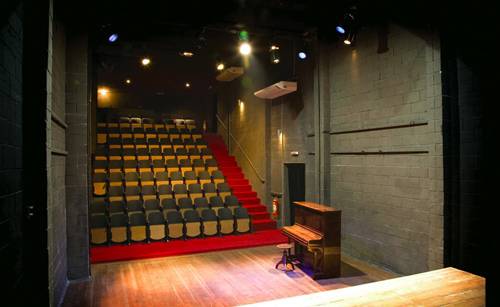 A parte interna do Teatro Ágora A parte interna do Teatro Ágora