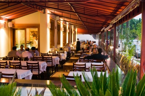 Terraço do restaurante Senzala Terraço do restaurante Senzala