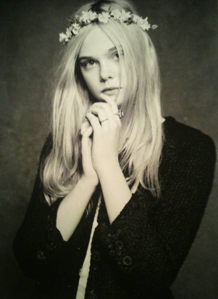 A atriz Elle Fanning A atriz Elle Fanning