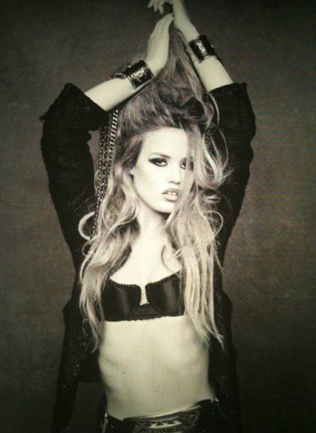 A modelo Georgia May Jagger A modelo Georgia May Jagger