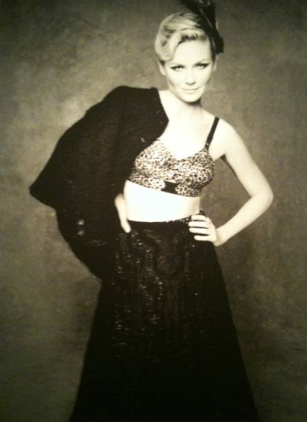 A atriz Kirsten Dunst A atriz Kirsten Dunst