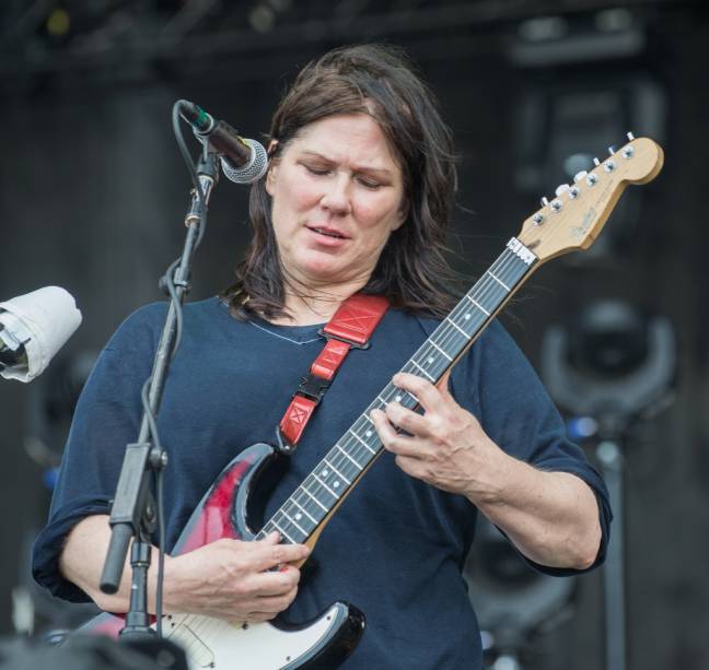 Kim Deal, da banda The Breeders Kim Deal, da banda The Breeders