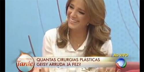 Gafe do dia: Ticiane Pinheiro fala palavrão ao vivo e constrange equipe de programa de TV
