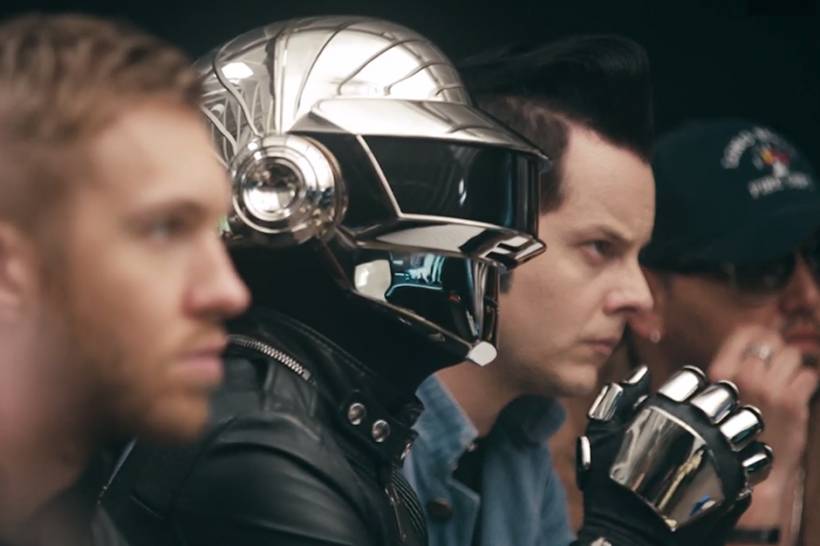 Calvin Harris, Jack White e Daft Punk se reúnem em vídeo de divulgação do Tidal