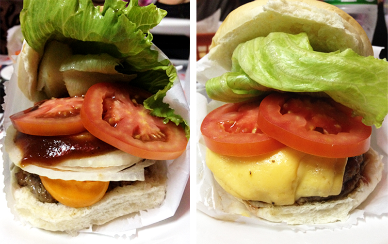 Sanduíches com bifões de 150 gramas ou 200 gramas de carne Sanduíches com bifões de 150 gramas ou 200 gramas de carne