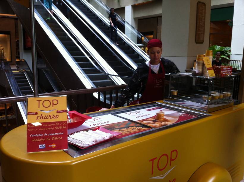 Quiosque do Top Churros: no Shopping Cidade Jardim Quiosque do Top Churros: no Shopping Cidade Jardim