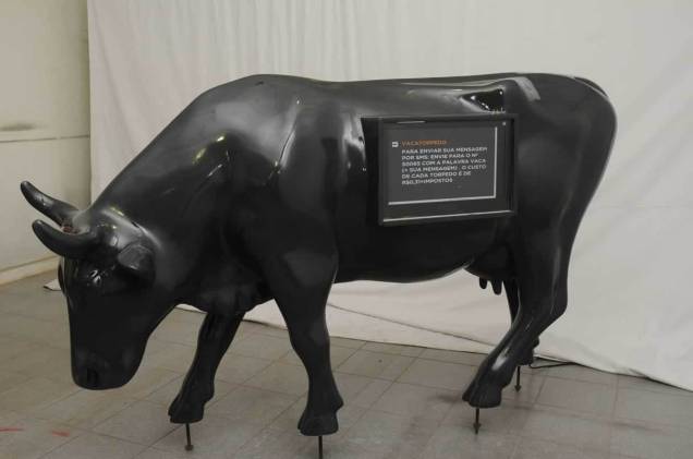 Vaca Torpedo do artista Fabio Malx Vaca Torpedo do artista Fabio Malx