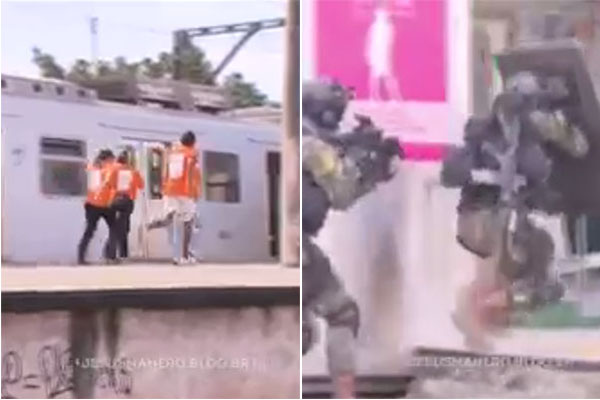 O treinamento das forças de segurança para os Jogos do Rio virou piada na web