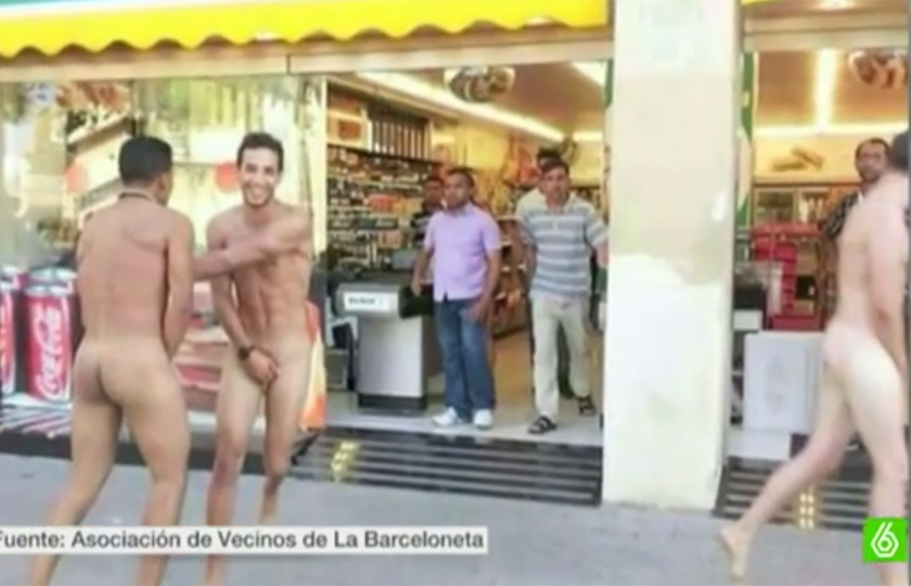 Turistas peladões provocam a fúria dos moradores em Barcelona