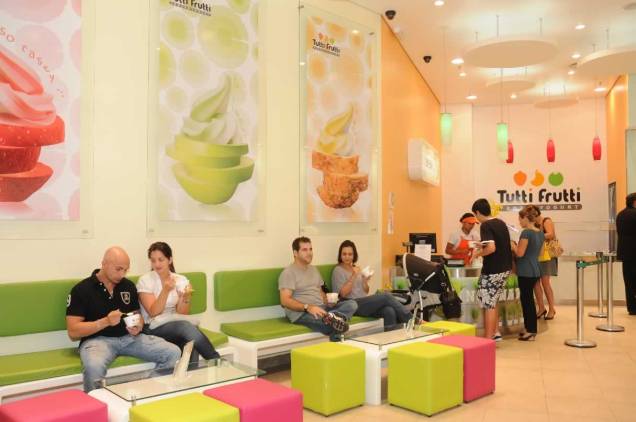 Tutti Frutti Frozen Yogurt, unidade no Shopping Morumbi Tutti Frutti Frozen Yogurt, unidade no Shopping Morumbi