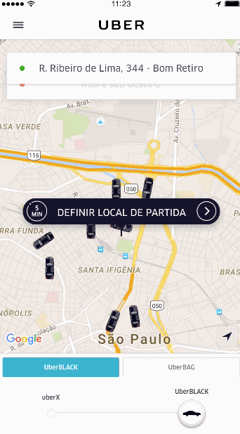 Uber lança corrida compartilhada entre usuários