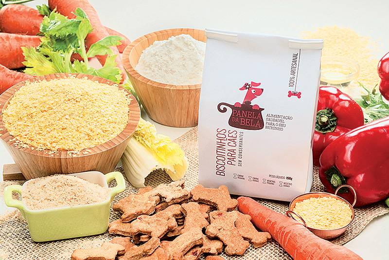 Panela da Bela: biscoitos naturebas para cães