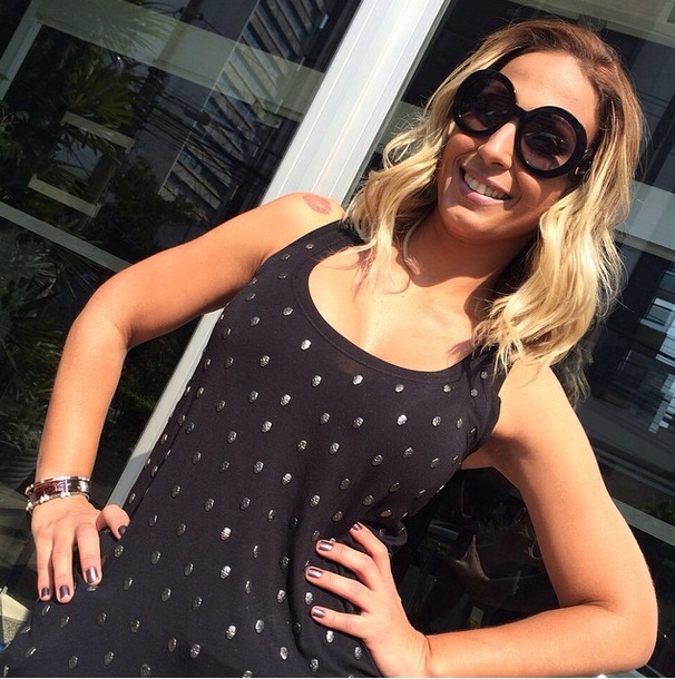 Valesca Popozuda vai ao Z Festival e posa ao lado de integrantes do Fifth Harmony