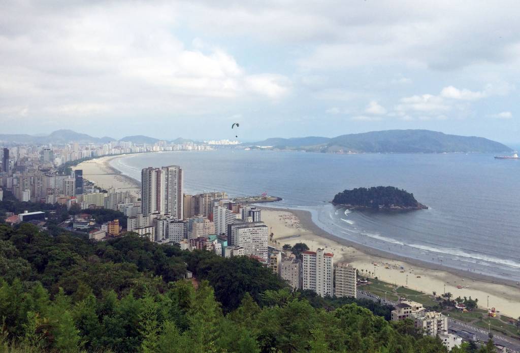 Paraglider: vídeo mostra uma forma diferente de conhecer o litoral paulista