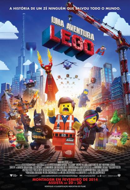 Uma Aventura LEGO: pôster do filme Uma Aventura LEGO: pôster do filme