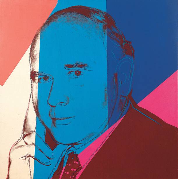 Retrato de Peter Ludwig, de Andy Warhol: as peças ocupam os cinco andares da instituição Retrato de Peter Ludwig, de Andy Warhol: as peças ocupam os cinco andares da instituição