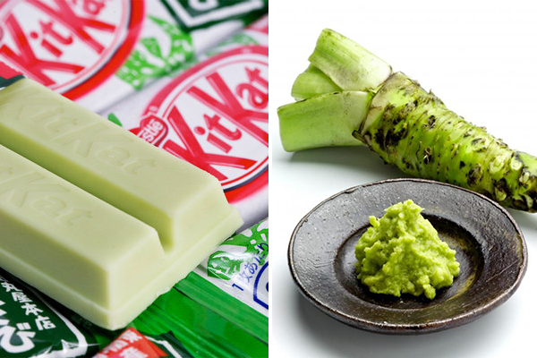 1) Wasabi &ndash; porque voc&ecirc; j&aacute; n&atilde;o gosta dessa raiz oriental quando ela encosta no seu sushi, imagina no seu doce predileto