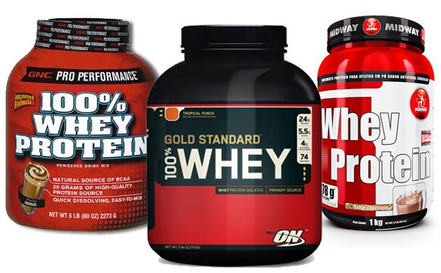 Whey protein não é água!