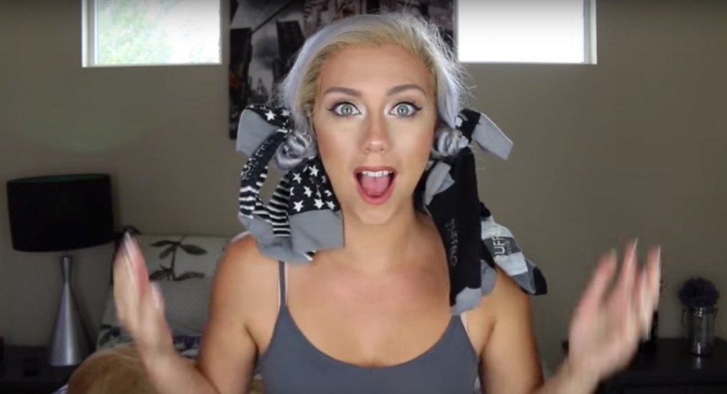 A vlogueira Nicole Skyes testou o processo e mostrou o passo a passo em um v&iacute;deo (Foto: Reprodu&ccedil;&atilde;o)