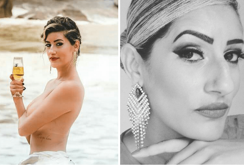 Recém-casada descobre traição e faz fotos inusitadas com vestido