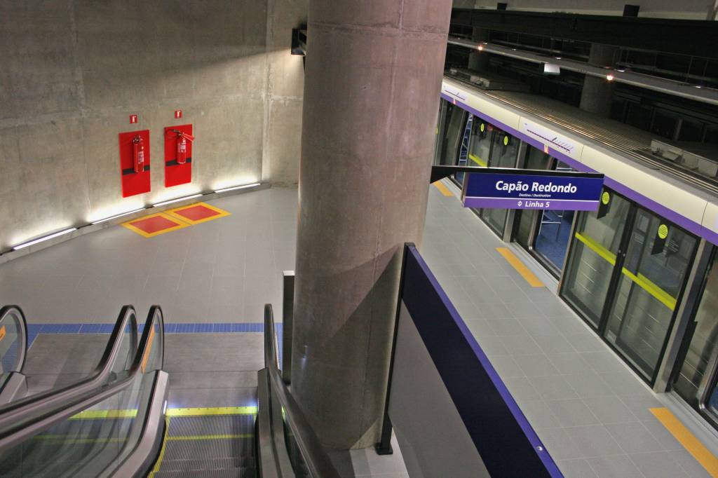 Agentes do Metrô são agredidos por ambulantes na Linha 5-Lilás