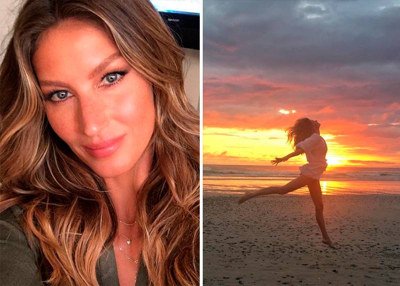 Gisele Bündchen surpreende ao cantar em vídeo publicado na web