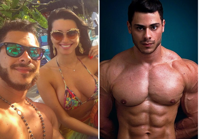 Namorada de Leo Stronda ironiza vazamento de foto íntima