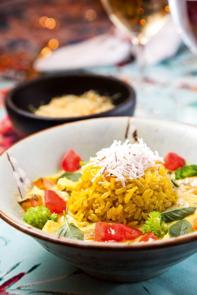 Moqueca vietnamita de vegetais: sugestão do Condessa Bistrô Moqueca vietnamita de vegetais: sugestão do Condessa Bistrô