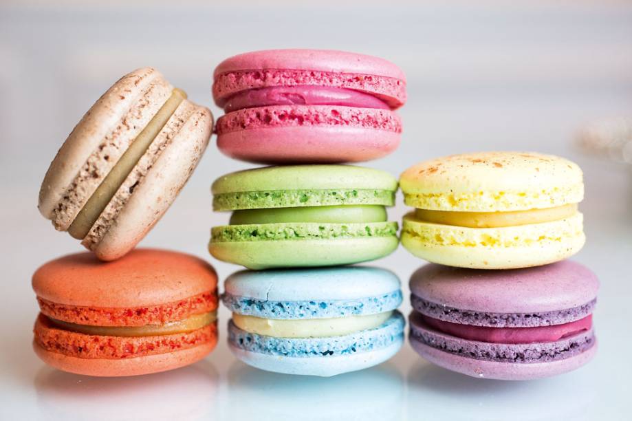 Macarons: os docinhos enchem a vitrine em dezessete versões