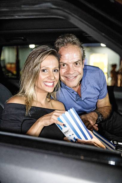 Luisa Mell e o marido,
Gilberto Zaborowsky ( Foto: Leo Martins)