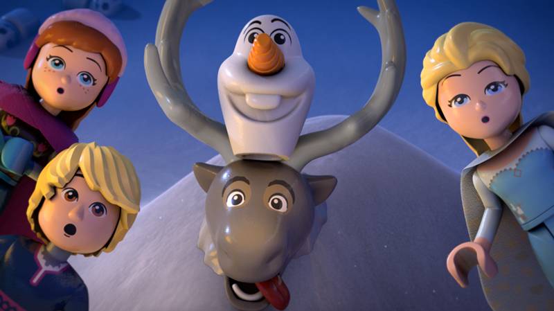 A animação ‘Lego Frozen’ será exibida na TV