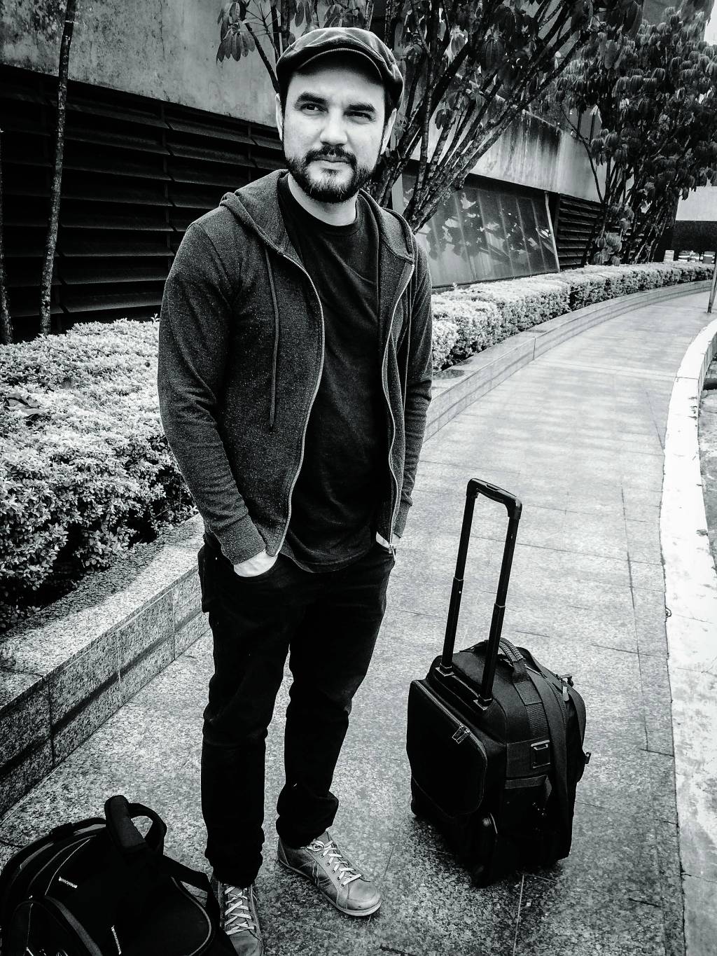 O fot&oacute;grafo Keiny Andrade (Foto; Edna Flores)