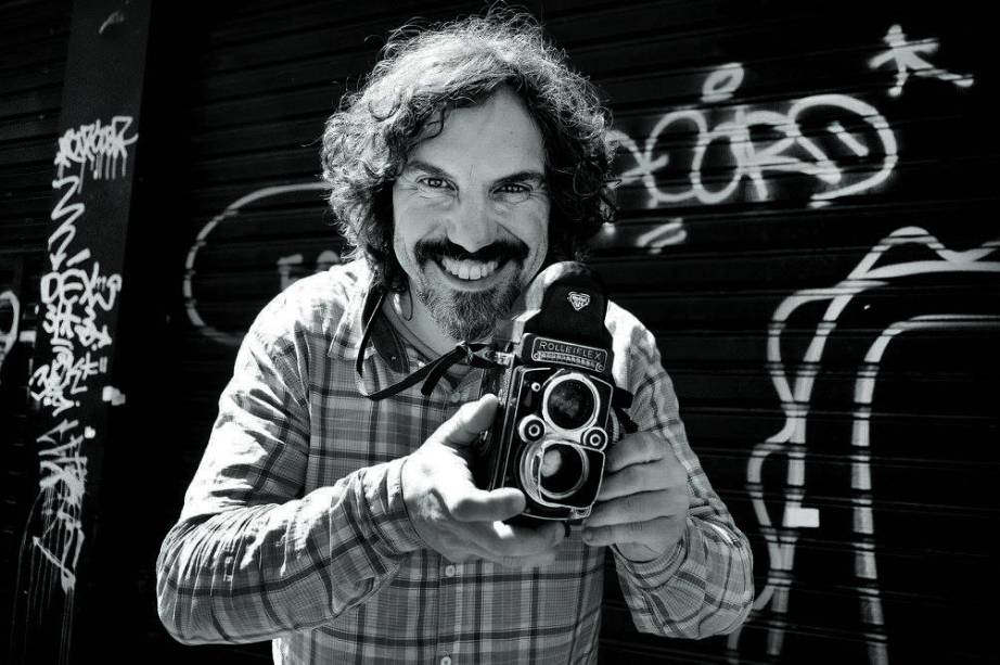 O fot&oacute;grafo Reinaldo Canato (Foto: Itaci Batista)