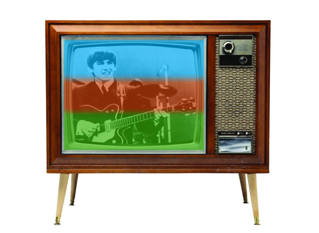 Milagres da tecnologia pré-histórica: a folha colorida para TV