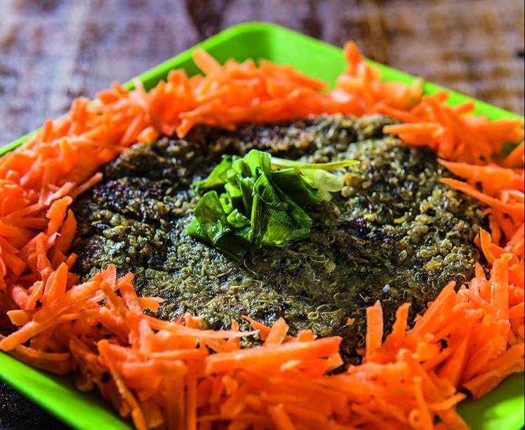 Hambueguer de quinoa (Foto: Ricardo D'Angelo) Hambueguer de quinoa (Foto: Ricardo D'Angelo)