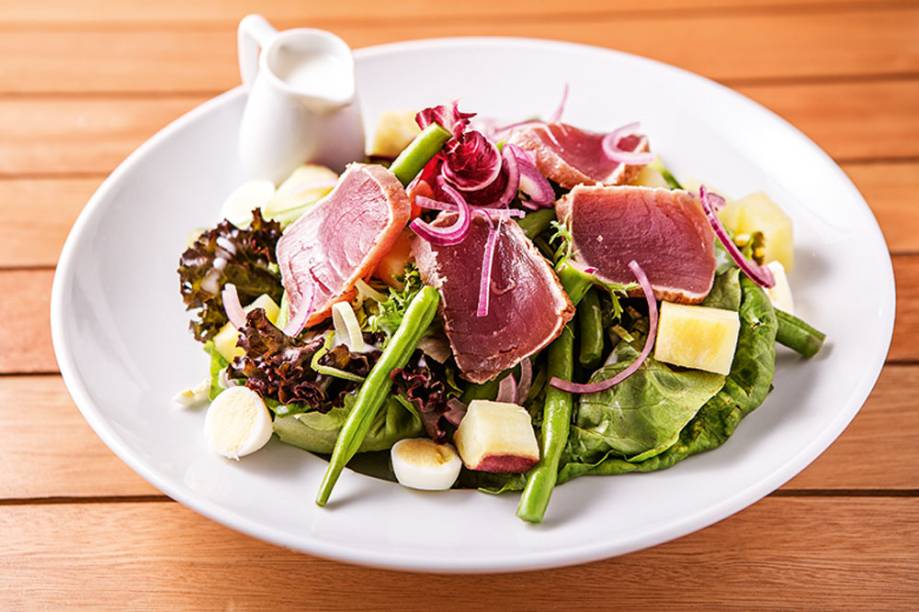 Nattu: salada da casa Nattu: salada da casa